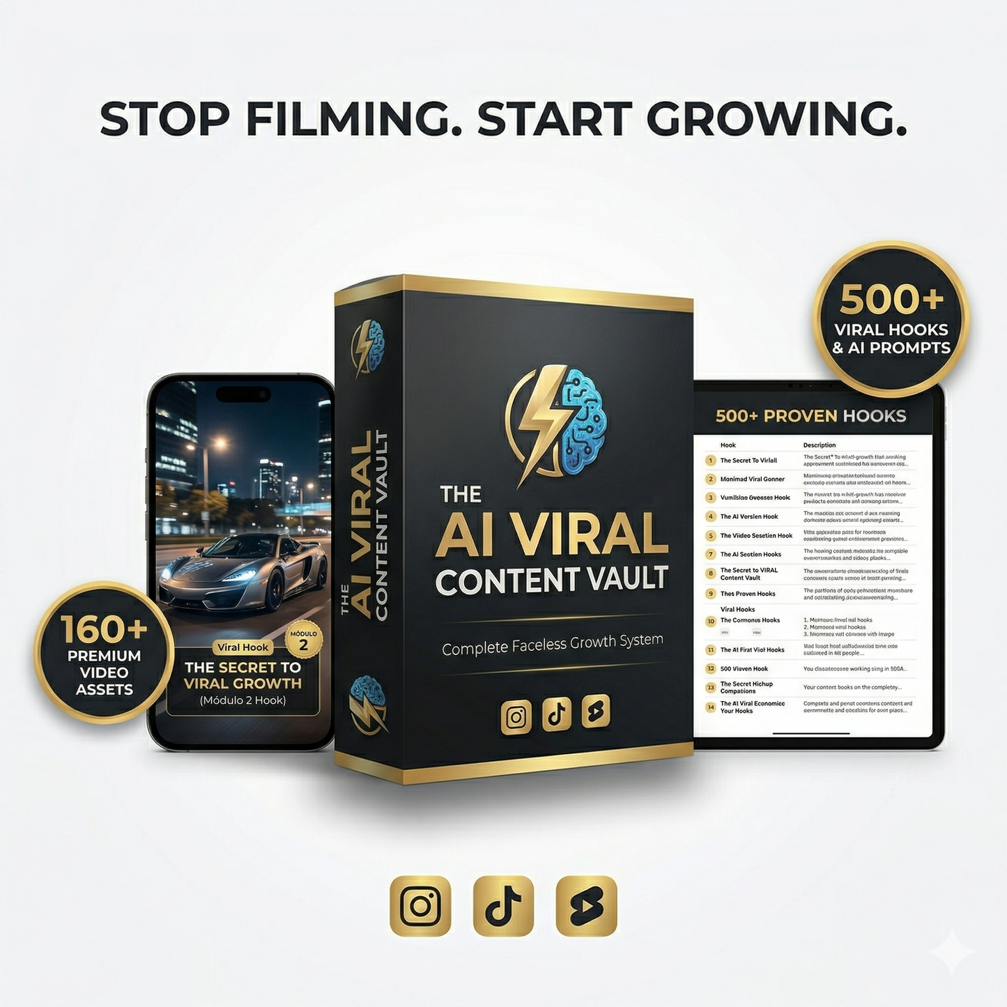 AI Viral Content Vault