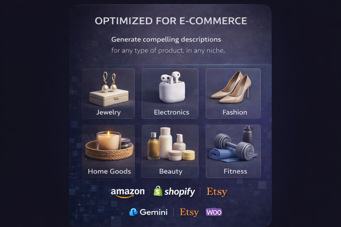 How to Structure Ecommerce Product Descriptions Using AI